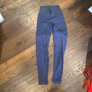 Blue lululemon leggings